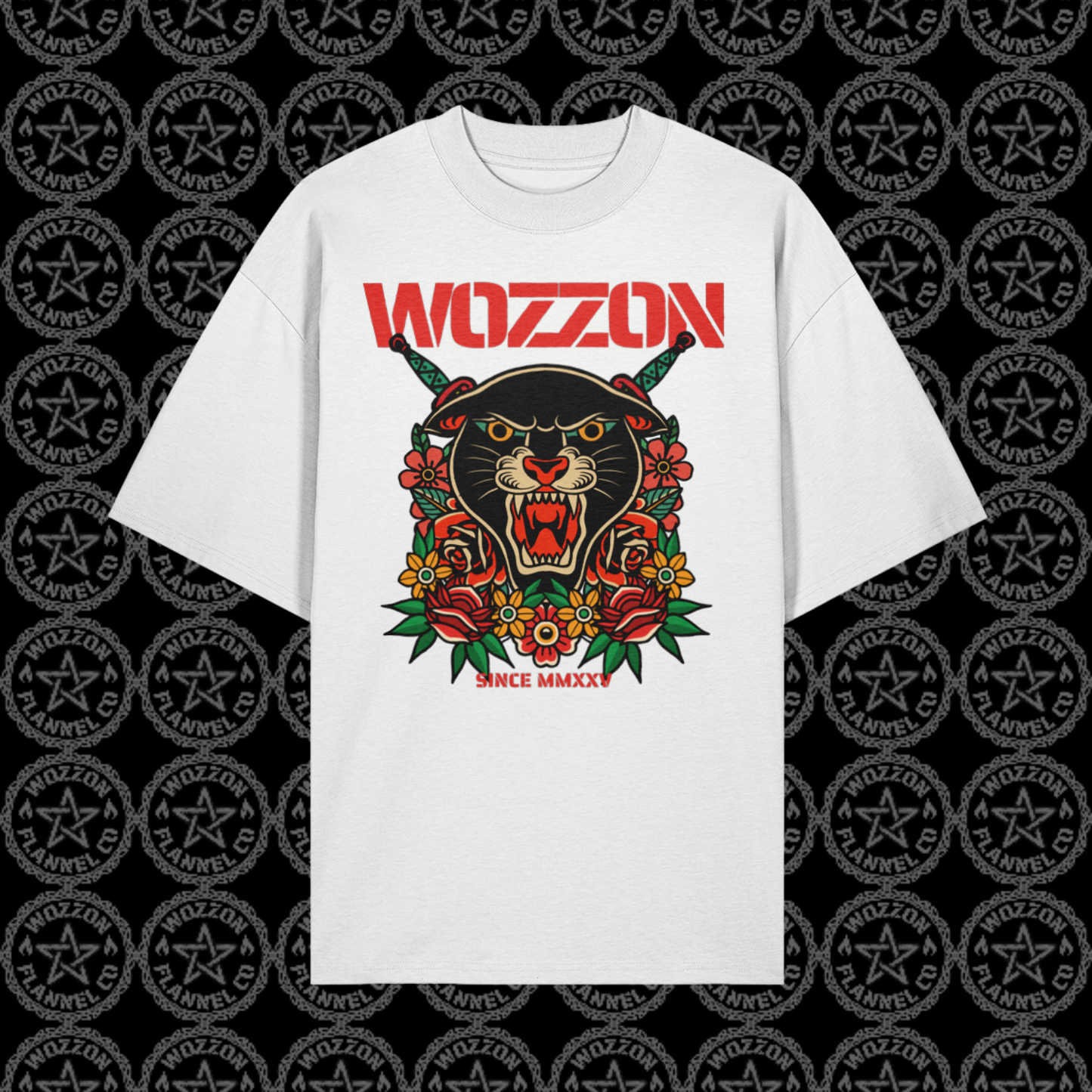 Panther oversize tee