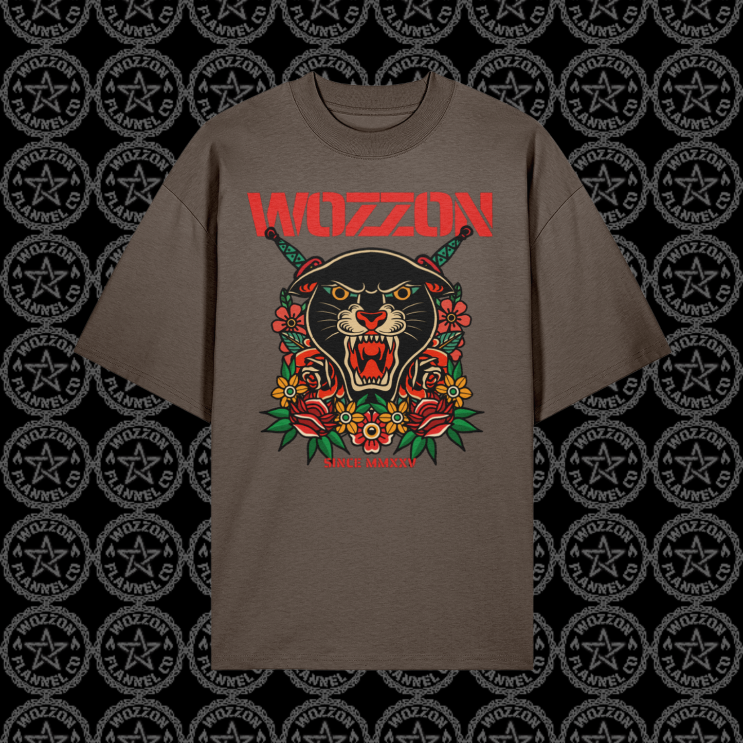 Panther oversize tee