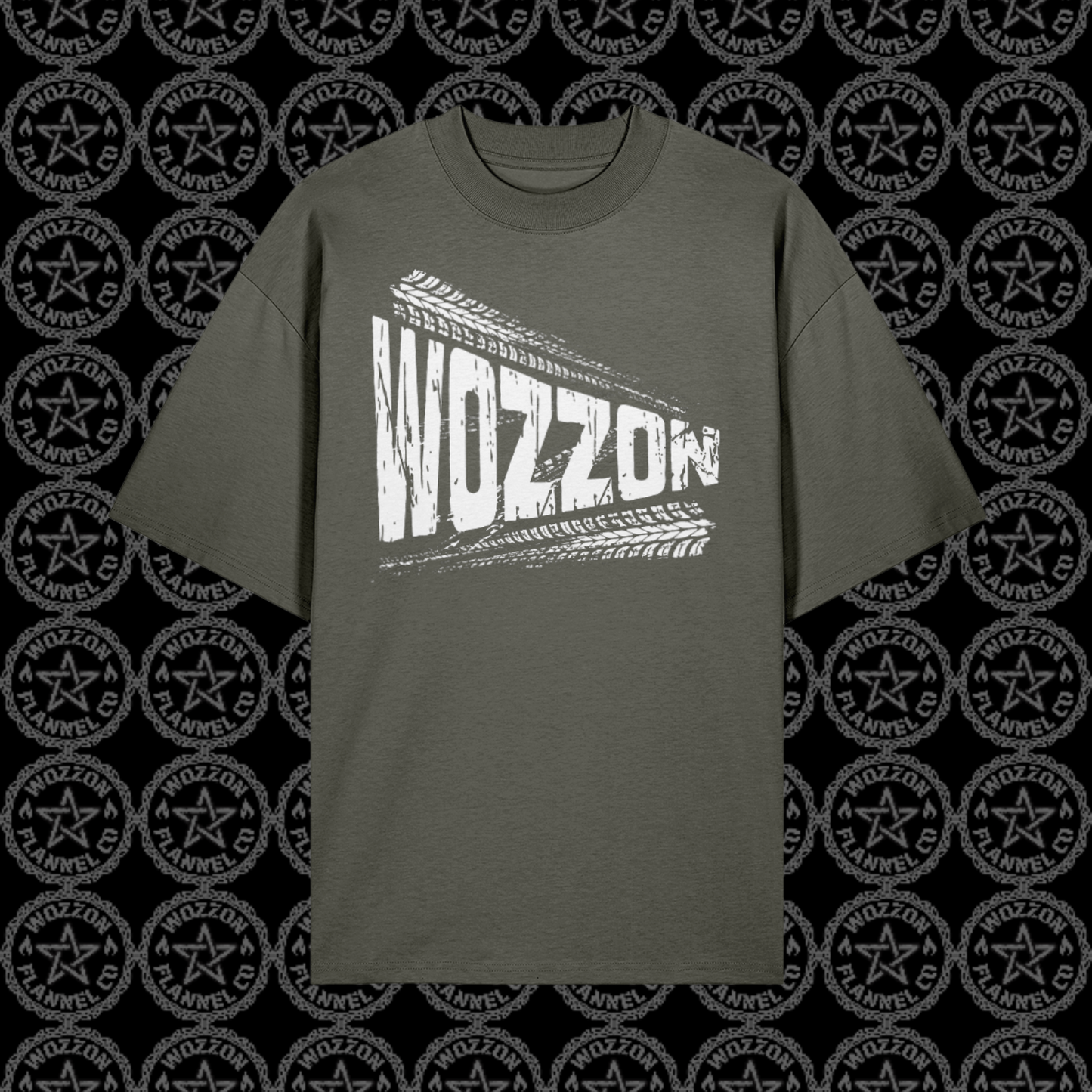 Tyred oversize tee