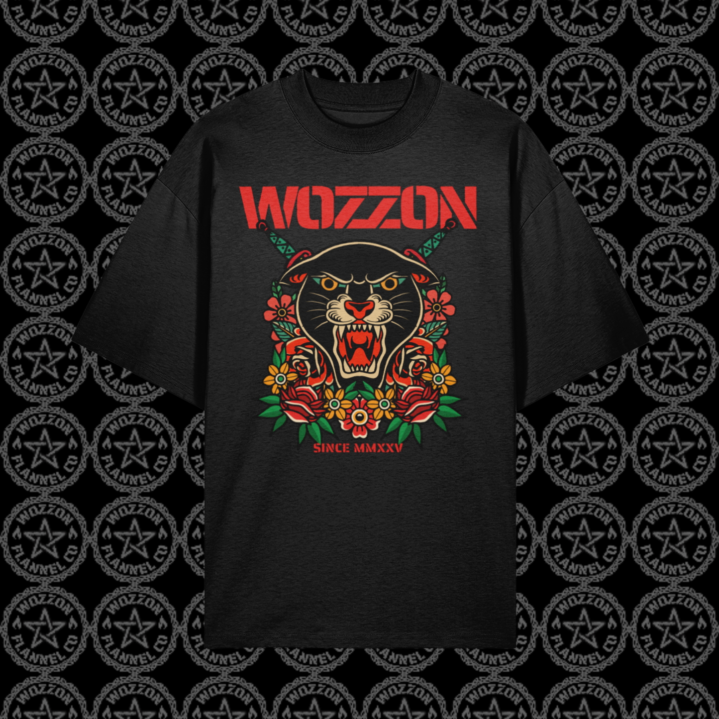 Panther oversize tee