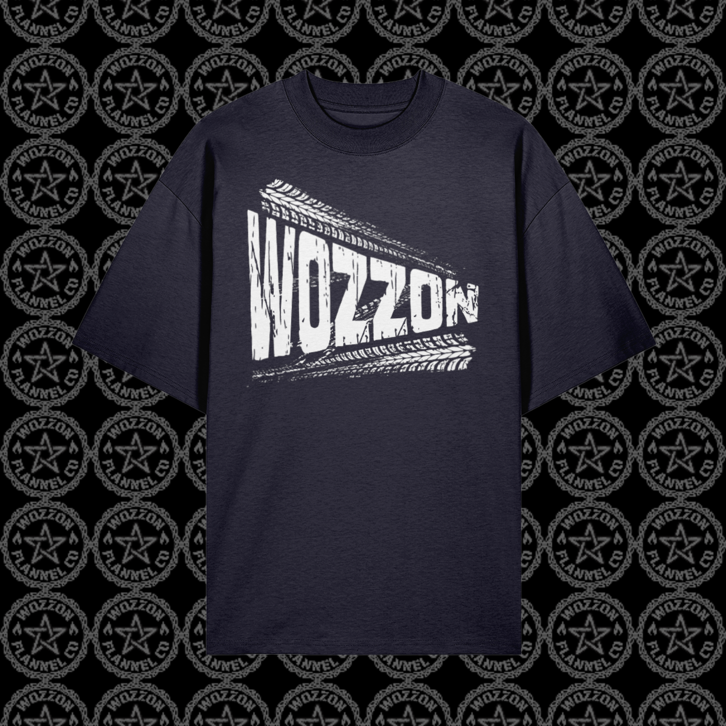 Tyred oversize tee