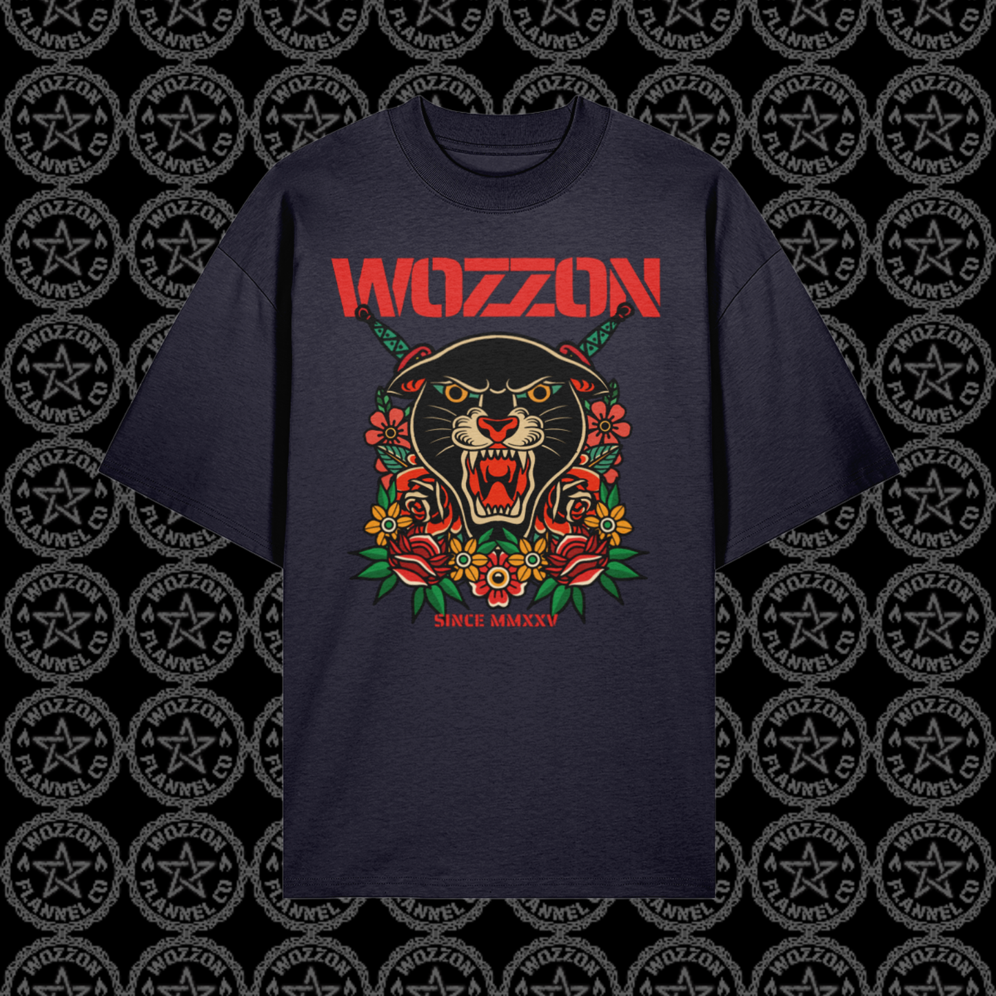 Panther oversize tee