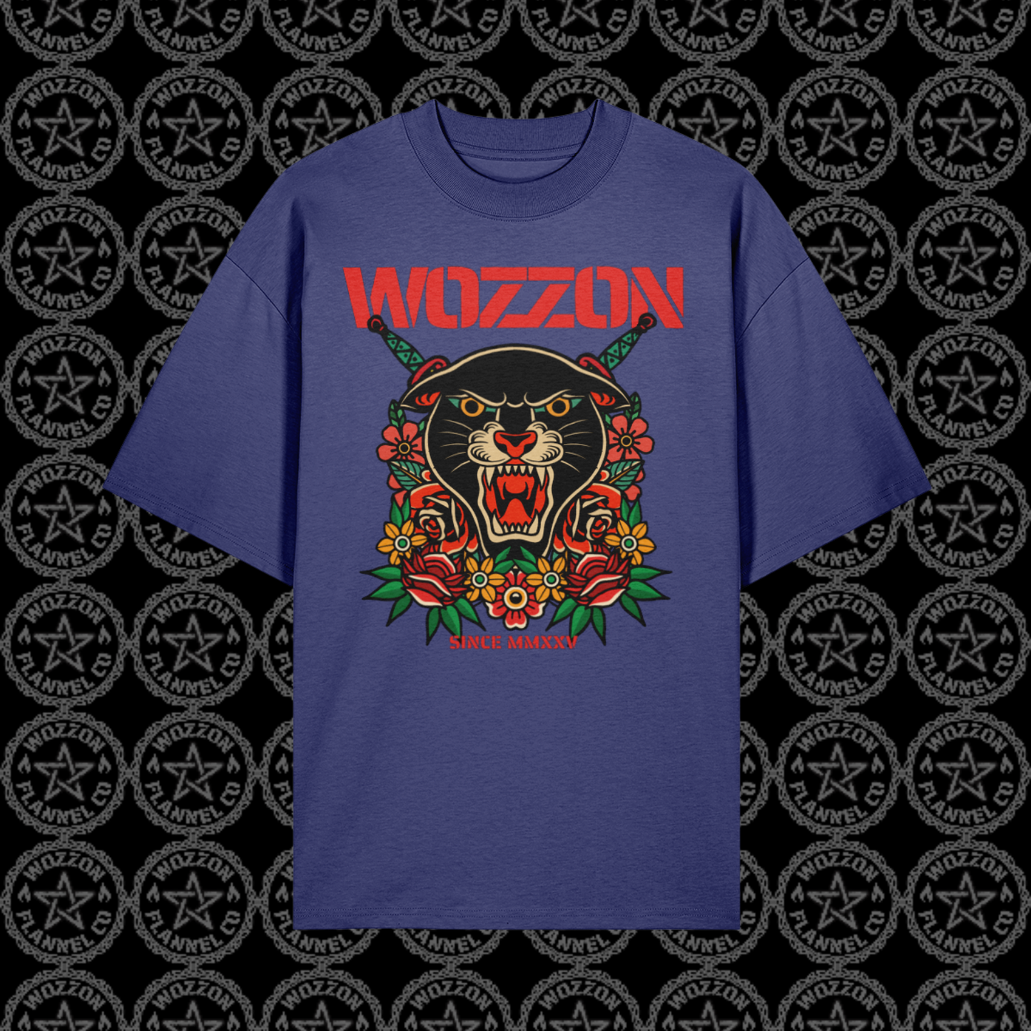 Panther oversize tee